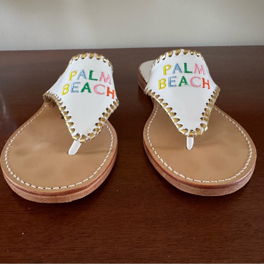 Palm Beach Monogram Sandals - Picture 7 of 11